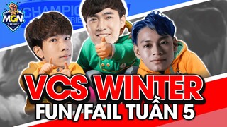 [Tuần 5] Fun/Fail VCS Mùa Đông 2021 - Team Flash Nổ Hũ 13 | MGN Esports