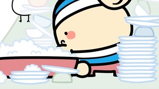 What if, there is also a river god in the hot pot~ [Good Morning Eggs]