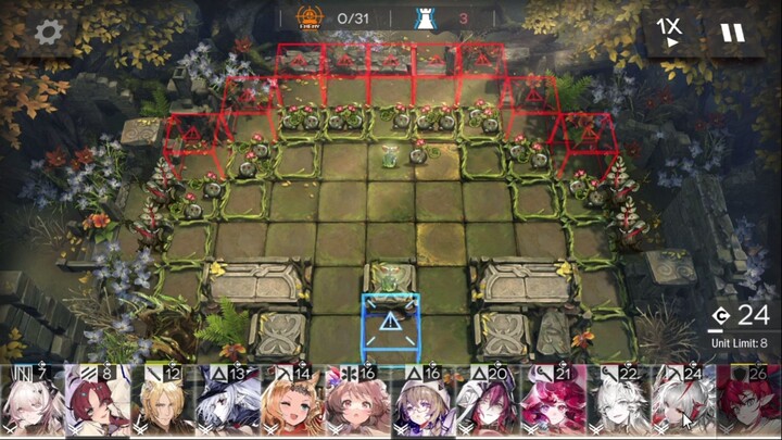 EA-EX-1 Arknights Gameplay