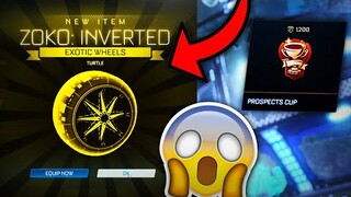 CERTIFIED EXOTIC ITEM?! - Drops & Tournaments Rewards (Rocket League)