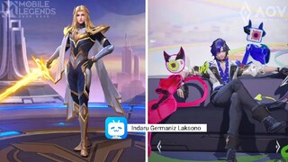 MLBB Lancelot Vs AOV  Florentino Efek Skin Mana Yang Paling Keren