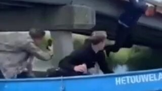 This guy must be here to crack jokes.