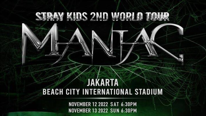 STRAY KIDS - 2nd World Tour 'Maniac' In Jakarta 2022