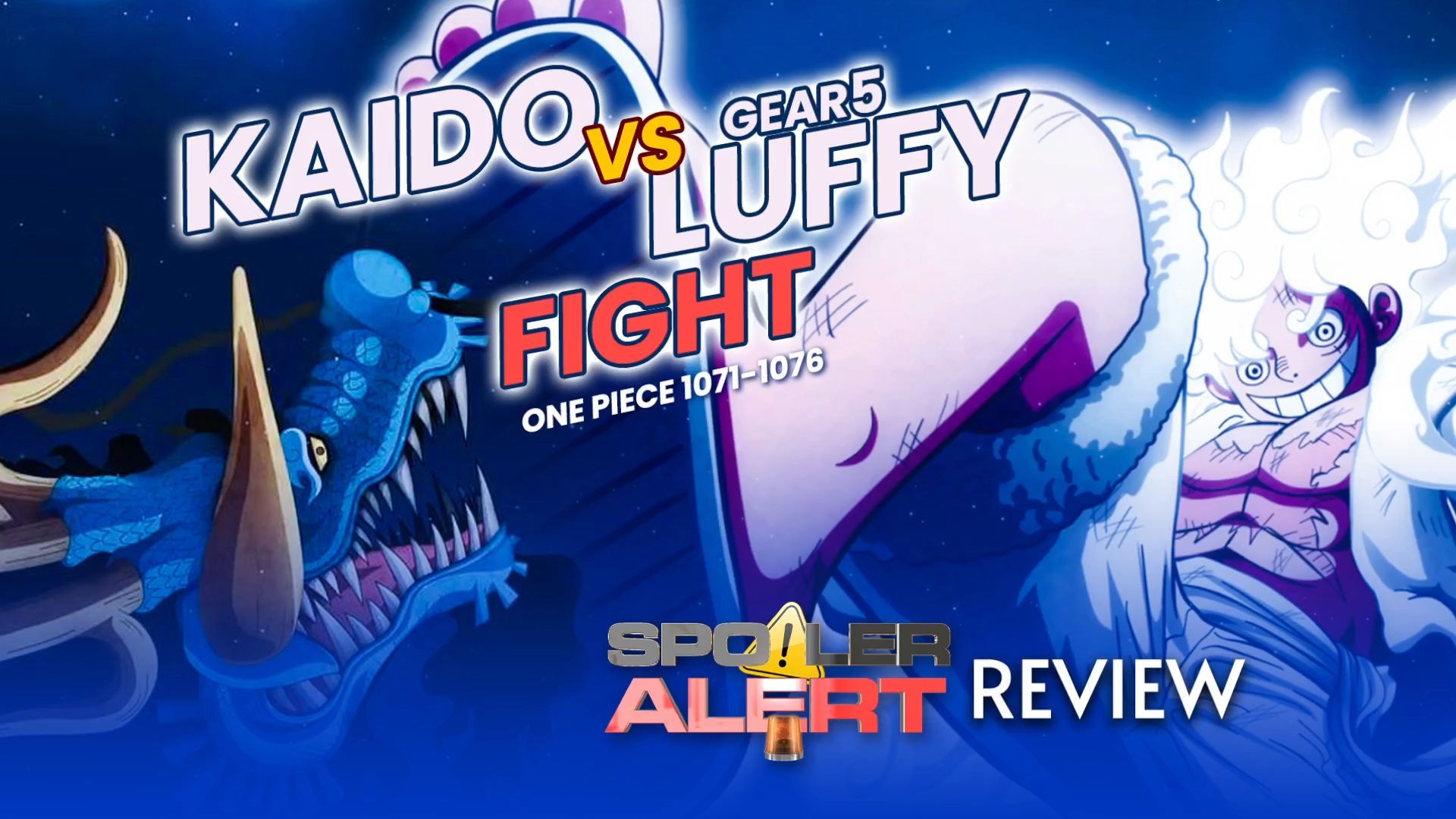 Gear 5 Luffy VS Kaido Full Fight  One Piece Episode 1071 - BiliBili