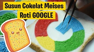 Susun Cokelat Meises Jadi Bentuk GOOGLE | Kegabutan Perfeksionis