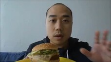 Asmr Eating Sounds - McDonalds Big Mac COPYCAT (Healthy Version + Meatless)