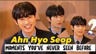 Ahn Hyo Seop: something special about me