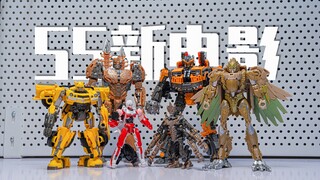 [Transformers] So exciting! SS new movie 6 in 1! Transformers SS Trap + Panther + Bumblebee + Arrow 