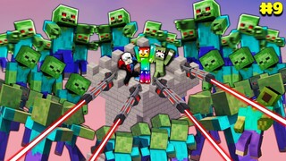 MINECRAFT ĐẠI DỊCH ZOMBIES #9: CÙNG T GAMING VÀ KHANGG XÂY THÀNH LASER VIP NHẤT MINECRAFT