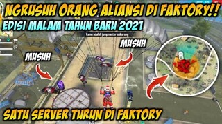 NGRUSUH ORANG YANG LAGI ALIANSI DI ATAS FAKTORY ❗ SPESIAL MALAM TAHUN BARU 2021!!