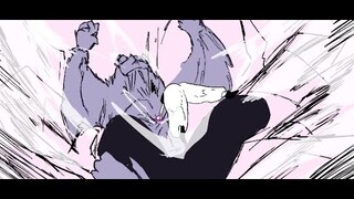 【手书】2.5条悟 VS 宿傩 (笑)