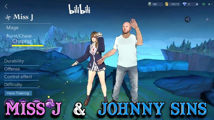 Miss J X Johnny Sins Dance Showdown 🔥😆❤️