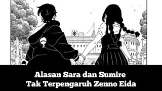 Ternyata Ini Alasan Sarada dan Sumire Tak Terpengaruh Zenno Eida di Manga Boruto TBV Chapter 27!