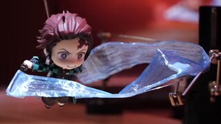 Behind the scenes of the stop-motion animation of "Demon Slayer"!