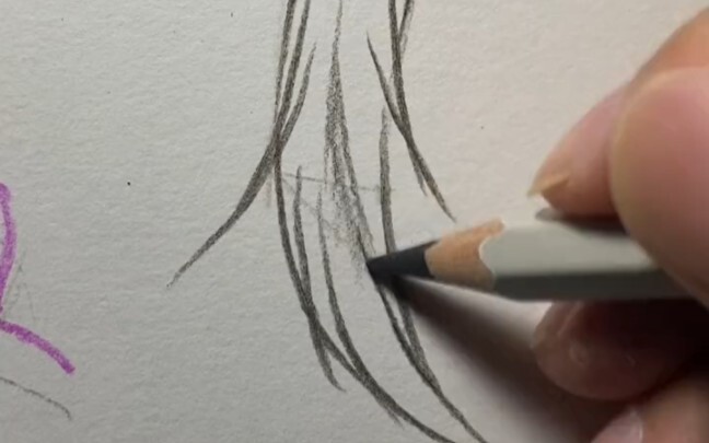 วิธีวาดผม