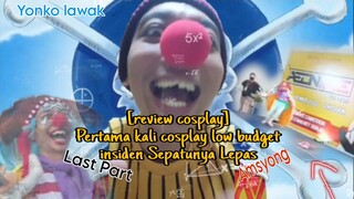 [Review Cosplay] Last Part Pertama Kali Coswalk Sepatunya Malah Lepas (amsyong) 😭