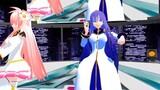 【MMD ギャラクシーエンジェル】ミルフィーユ・桜葉＆烏丸 ちとせでcall me call me