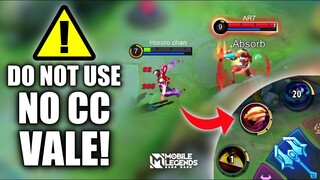OH NO! NO CC VALE IS BAD!
