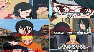 Boruto Memes #4 Sarada Awakens Mangekyou Sharingan