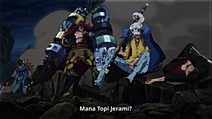 Moment Zoro Menahan Serangan 2 Yonko 🥶