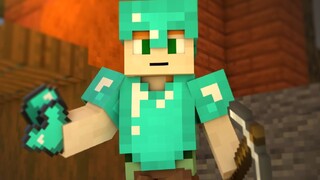 Warden  - Alex & Steve Life - Minecraft Animation