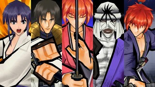 All Ultimate Attacks - Rurouni Kenshin Meiji Kenkaku Romantan Kansei (60FPS)