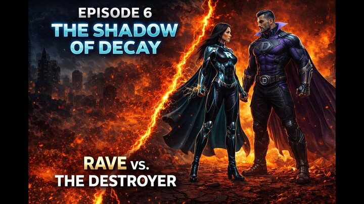 Episode 6: The Shadow of Decay - Rave the Restorer vs The Destroyer - Superhero Series