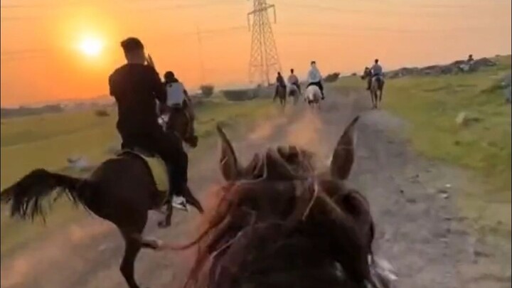 "The wind of a young man galloping is more valuable than gold"
