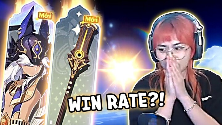 Genshin Impact | Misthy đối mặt banner ác mộng: Cyno C6 & quyền trượng cát đỏ. Win rate dễ dàng?!