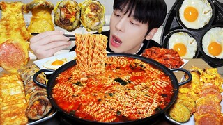 MUKBANG | 직접 만든 간장 계란밥 & 계란 요리, 라면, 김밥, 소세지, 두부, 김치 먹방 | RECIPE EGG DISH EATING