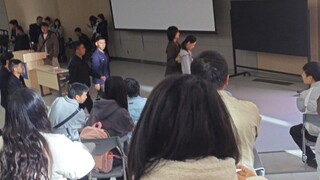 电视剧《宿敌山河无名》成都某大学教室拍摄花絮