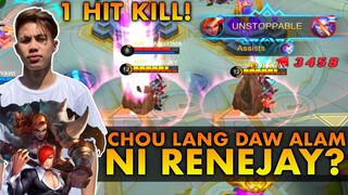 RENEJAY, CHOU LANG DAW ALAM? MAY PINATUNAYAN! (WASAK) ~ Mobile Legends