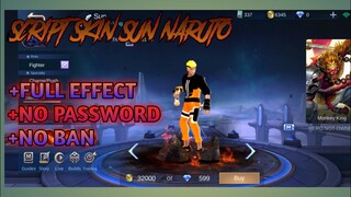 SCRIPT SKIN SUN NARUTO FULL EFFFECT