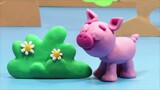 Pig Babyclay Animals Clay Stop motion videos