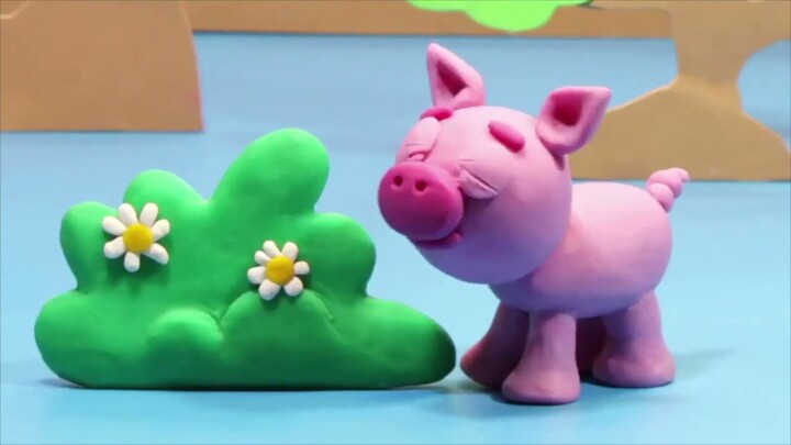 Pig Babyclay Animals Clay Stop motion videos