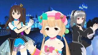 【mmdデレマス】杏＆卯月＆きらり＆莉嘉＆蘭子でponponpon