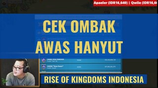 CEK RANKING TES OMBAK .. [ RISE OF KINGDOMS INDONESIA ]