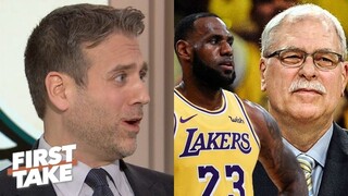 FIRST TAKE | Max Kellerman [BREAKING] LeBron-Lakers expected to sign Phil Jackson as Head Coach