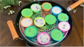 Cách Nấu Bánh Pudding Bột Nếp Đậu Đen Món Ăn Lạnh Ngon