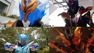 Henshin! Kamen Rider Cross-Z,Great Cross-Z Dragon,Cross-Z Charge, & Cross-Z Magma Sorry Cross-Z evol