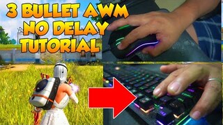 INSTANT 3 BULLETS AWM TUTORIAL (ROS TAGALOG)