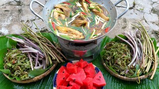 Còn Nhớ Hương Vị Rau Muống Đồng Bóp Cơm Mẻ | MTQH
