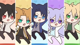 [Vẽ chữ viết tay của du khách] Năm con mèo' (·ω·\) SAN! giá trị(/·ω··)/