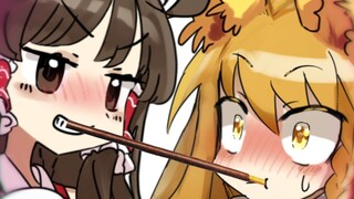 Reimu and Marisa's Pocky Game