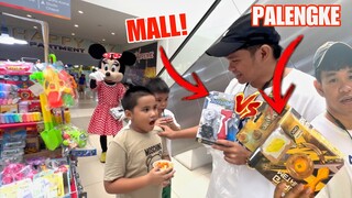 PALENGKE BEYBLADE VS MALL BEYBLADE