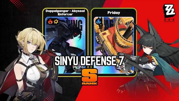 New Sinyu Defense 7 Clear - S Rank | Evelyn x Miyabi