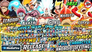 NEW UPDATE!! DOWNLOAD JUMP FORCE ANIME BLAZING MUGEN ANDROID!! BEST NEW CHARACTER 2022