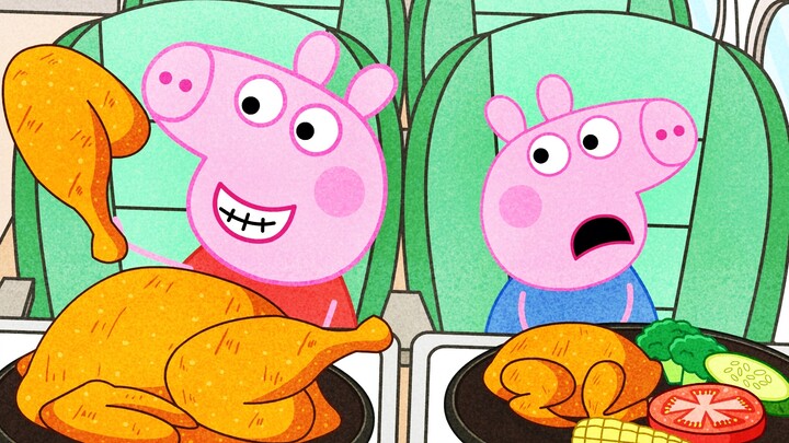 [Crazy Pig Diary] หมูใหญ่กินไก่ใหญ่หมูน้อยกินไก่น้อย