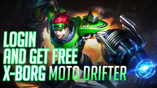 GET FREE Xborg Moto Drifter || Mobile Legends BangBang