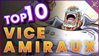 LES 10 PLUS PUISSANTS VICE-AMIRAUX DE LA MARINE ⚓️ - ( Garp n° ? ) - One Piece TOP 10 !